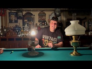 Aladdin Kerosene Lamp usage