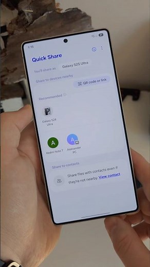 QUICK SHARE QR CODE | HOW TO SHARE PHOTOS & VIDEOS from Samsung Galaxy to iPhone 🤫