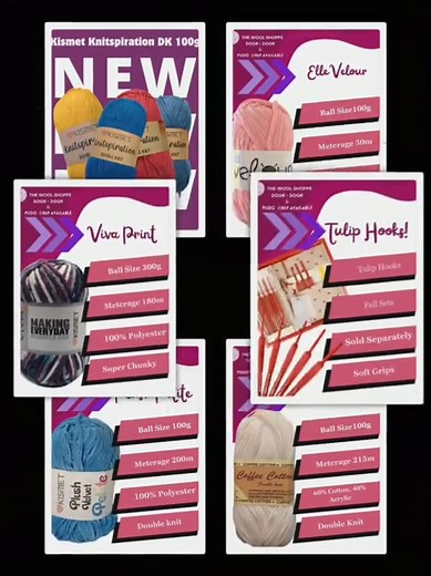 Discover a Variety of Yarn and Crochet Accessories
