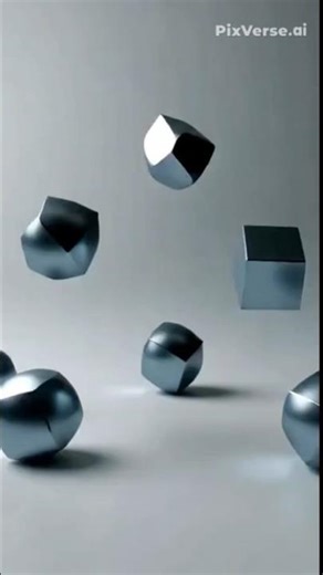 Floating geometric shapes #geometry #shapes #floating