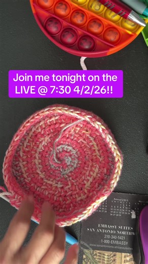 Pattern by: Petalstopicots.com Pattern name: Spring Easter Basket #fyp #eastercrochet #crochetlive #handmadewithlove #easterdiy