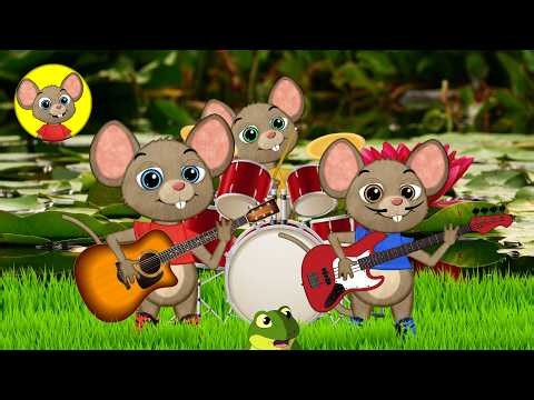 A Little Green Frog 🐸 Children's Songs with Animation