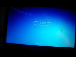 Blooper/Epic Fail: Computer Resets for Windows Update while trying to do an elevator animation