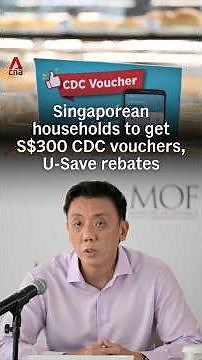Singaporean households to get S$300 CDC vouchers, U-Save rebates