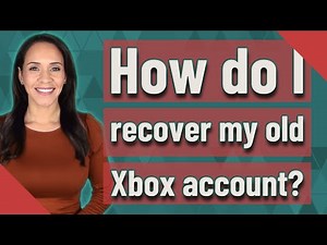 How do I recover my old Xbox account?