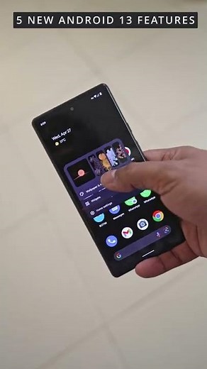 5 NEW Android 13 Features! #shorts