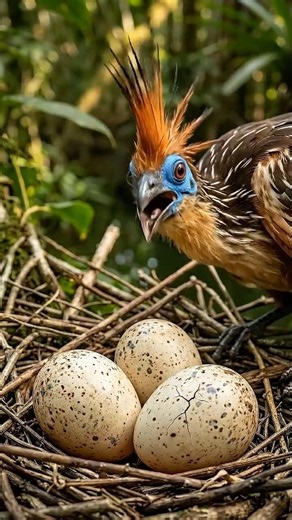 Hoatzin Egg Hatching Timelapse — 30 Days in 27 Sec 🦖