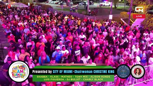 Shabba Ekip_MusiQ Live at the Taste of Miami Karnival KLASS Tony Mix Charly Black, Alison Hinds, The Caribbean Queen and more... Powered by Guy Wewe Network | Guy Wewe
