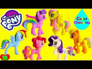 My Little Pony Rainbow Roadtrip Tail Surprises Color Changing MLP - Videos For Kids