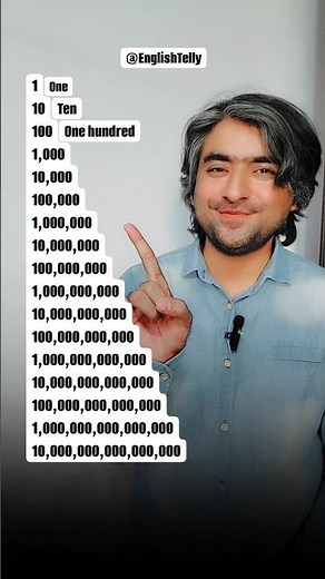 One, Ten, Thousand, Million, Billion, Trillion, Quadrillion