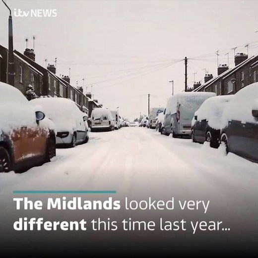 70K views · 293 reactions | The Beast from the East struck a year ago, blanketing the Midlands in heavy snow, causing treacherous roads and severe delays ❄️ This year is a dramatic contrast, with warmer temperatures and bright blue skies! ☀️ | ITV Central | Facebook