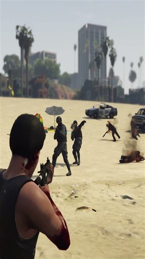 Beach Day with the Cops – GTA 5 Summer Madness!