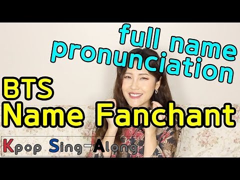 BTS Name Fanchant | full name pronunciation + tips + practice time | Kpop Sing-Along