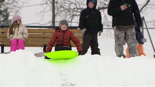Winter storm delivers snow day fun for many in Capital Region