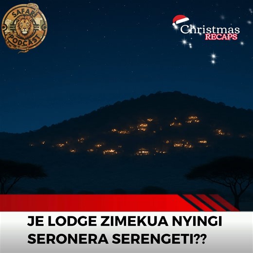 The Safari Podcast on Instagram: "Protecting the Serengeti ecosystem by reducing hotels and lodges could this be the inevitable future of tourism industry? Tour guide Simon Sirikwa discusses the topic and the carbon footprint on the Safari Podcast."