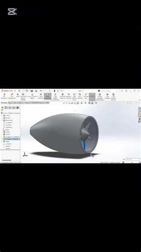 GOOFY JET ENGINE DESIGN #design #engineering #solidworkstutorial