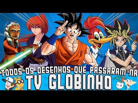 Todos os 130 DESENHOS que passaram na TV GLOBINHO