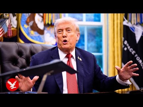 Trump quips he’d make TikTok algorithm ‘100% MAGA’ as he signs sale order