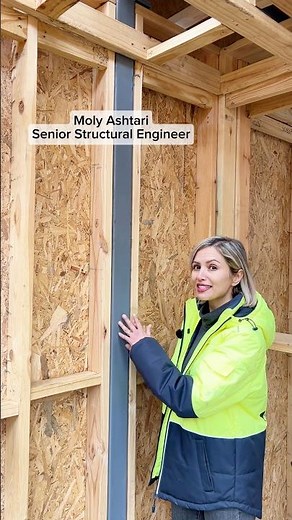 How to Connect Steel Columns to Timber Walls for Uniform Structural Behaviour #structuralengineering