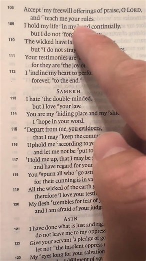 Psalm 119:105-112 #god #bible #fypシ