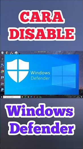 CARA DISABLE WINDOWS DEFENDER DI WINDOWS 10 / 11 #DISABLEWINDOWSDEFENDER #WINDOWSDEFENDER #DEFENDER