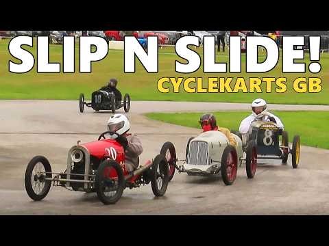 Cyclekarts GB on the Oulton Park drift circuit!