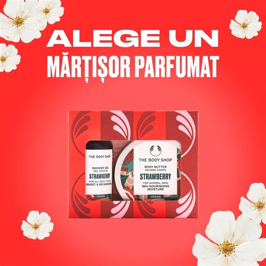 Mai mult decât un simbol: un mărțișor care răsfață pielea și simțurile 🌸 Seturi parfumate, texturi catifelate și arome irezistibile – surprize perfecte pentru momente pline de bucurie. | The Body Shop