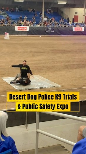 Watch real police dogs do TAKEDOWNS and more as they enter in a heated competition with their handlers. More than 70 teams compete for “Top Dog” and “Hard Dog.” Bring the whole family! 🚨 Sat & Sun Nov. 8 & 9 at WestWorld - the LARGEST Police K9 competition in the world returns! 🔥 PLUS an exciting expo features helicopters, fire engines, squad cars, the “BEAR,” the “ROOK” [for heavy blocking, and tearing down walls!] AND kiddos kids can climb on the vehicles for the ultimate photo op! 🚓 📸 Gra