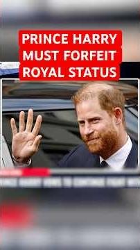 Prince Harry must FORFEIT & FORMALLY RENOUNCE royal status after disgrace, demands Dr David Starkey