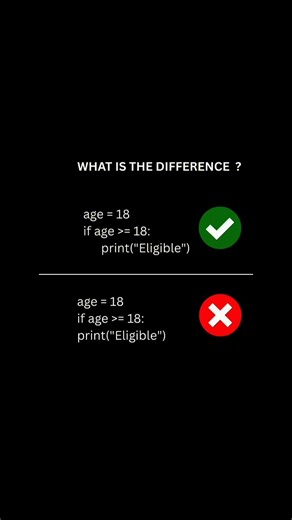 What Happens When You Add ONE SPACE to Your Python Code? #pythontricks #pythonlogic #viralshort #yt