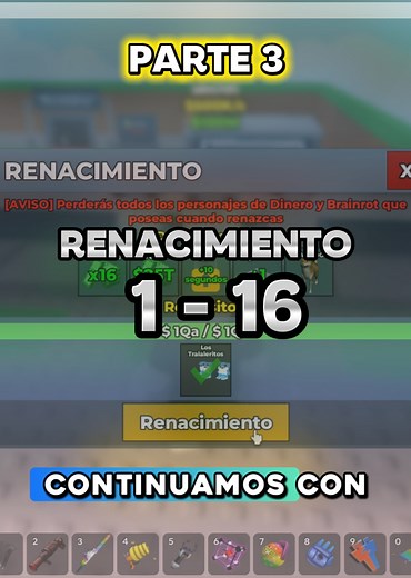 Renacimiento del 1 al 16: Parte 3 del Renacimiento