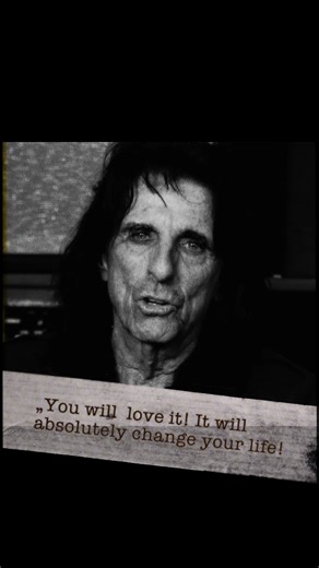 "Nobody else would do that - except us" Sincerely, Alice and the original group 🕷 | Alice Cooper