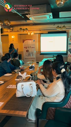 Ayushman IVF & Infertility Center on Instagram: "Strengthening Fertility Care, Empowering Parenthood Scientific collaboration drives progress in reproductive medicine. In partnership with Shield’s RTM, Ayushman Infertility Centre joined leading voices in fertility care. Dr. Bhavana Singla presented her expert insights on Egg Quality and Quantity in Diminished Ovarian Reserve, sharing innovative approaches to improve patient outcomes. Such knowledge‑sharing platforms reflect our commitment to adv