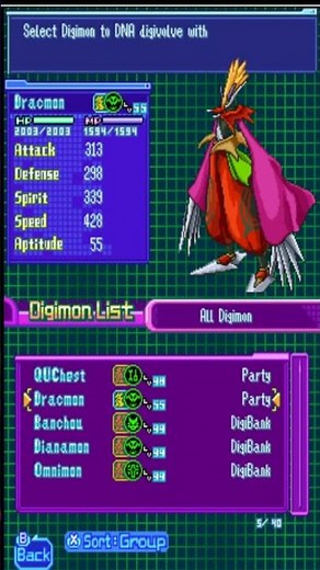 DNA Digivolve Rosemon Digimon world Dawn and Dusk #digimon #shorts