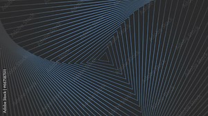 Abstract black and blue pattern composed of diagonal lines in a zigzag arrangement. The blue lines are thicker, giving the image a modern and artistic touch