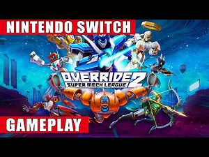 Override 2: Super Mech League Nintendo Switch Gameplay
