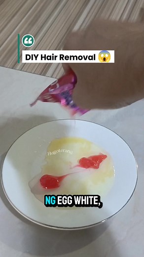 151K views · 1.7K reactions | DIY hair removal cream #tips #HugoterangIna #hacks #naturalremedies #diy #hairremoval #fbreelsvideo | Hugoterang Ina | Facebook