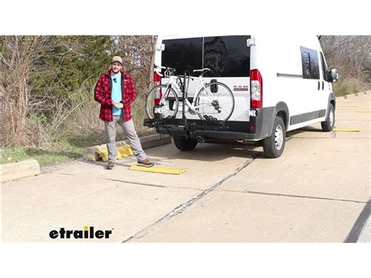 Swagman Current Pro Bike Rack for 2 Electric Bikes Review - 2021 Ram ProMaster 2500 - S65SR