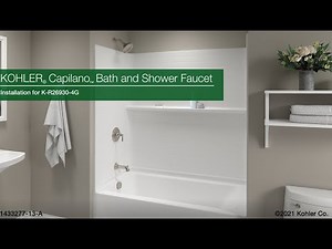 Installation – Capilano Bath and Shower Faucet
