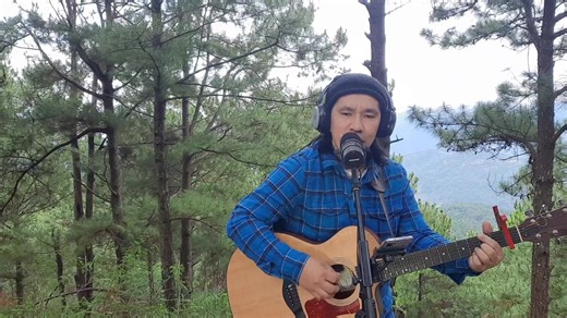 17K views · 868 reactions | "Angels Among Us" Song By Alabama #acousticcover By Topyu #intothewoods #pinetrees #acousticjam #countrymusic | Topyu | Facebook