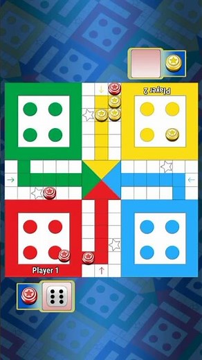 Ludo King Game 👑 Ludo Game 1 VS 1 #ludogame #ludoking