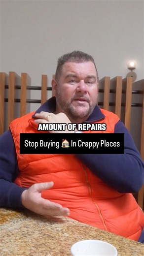 Stop Buying 🏠 In Crappy Places