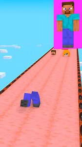 2.6K views · 31 reactions | Build a Queen Run Challenge With Steve - Minecraft Funny Animation | Tuna 6 | Facebook