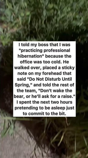 Sleeping At Work Excuse 😂 #funny #relatable #shorts
