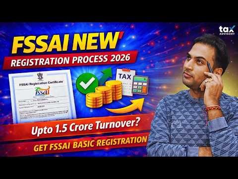 FSSAI Registration Process | How to Apply for Food License | Food License Registration 2026