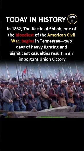 When Did The Battle Of Shiloh Happen?