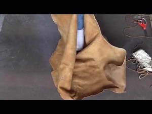 How to Make Center Seam Puckered Moccasins Start to Finish