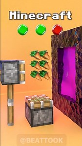 Minecraft vs Real Life in Nether 3D Animation🔥🔥😱