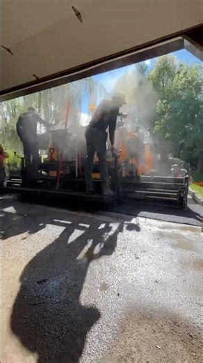 North Jersey Asphalt Paving Timelapse 🔥 Smooth Finish from Start to Finish #satisfying