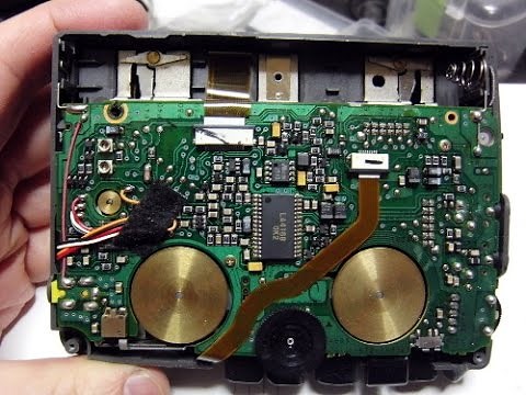 SONY カセットレコーダー TCM-50 内部の解説